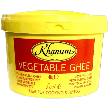 Vegetabilisk Ghee 4Kg khanum