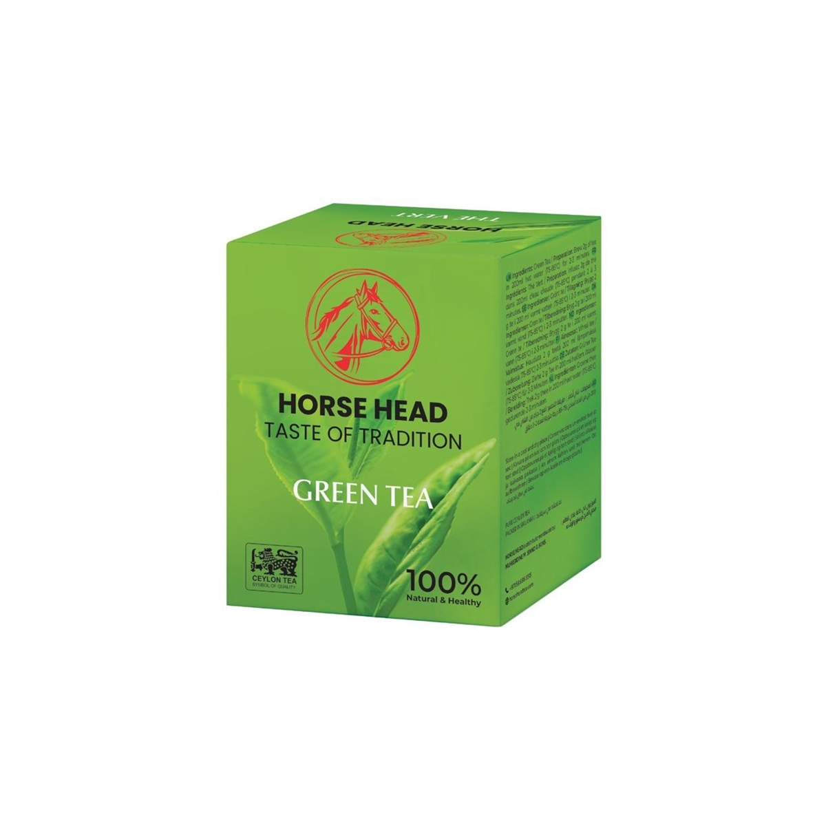 Horse Head Grönt Te Natural 160g