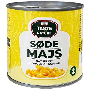 taste majs 375g