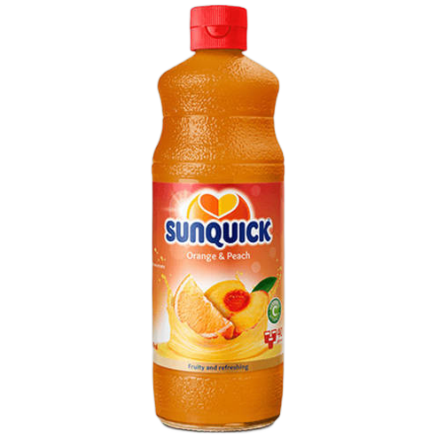 SUNQUEEN Apelsin & Persika 700ml