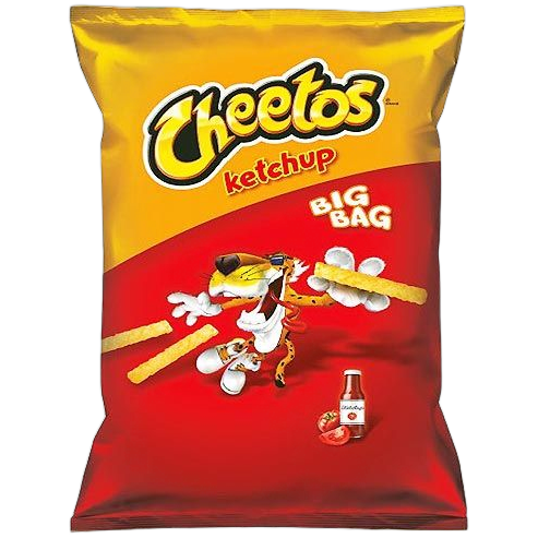 CHEETOS KETCHUP CHEESE 130G