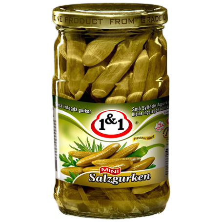 suolakurkkua Saltad gurka 660g