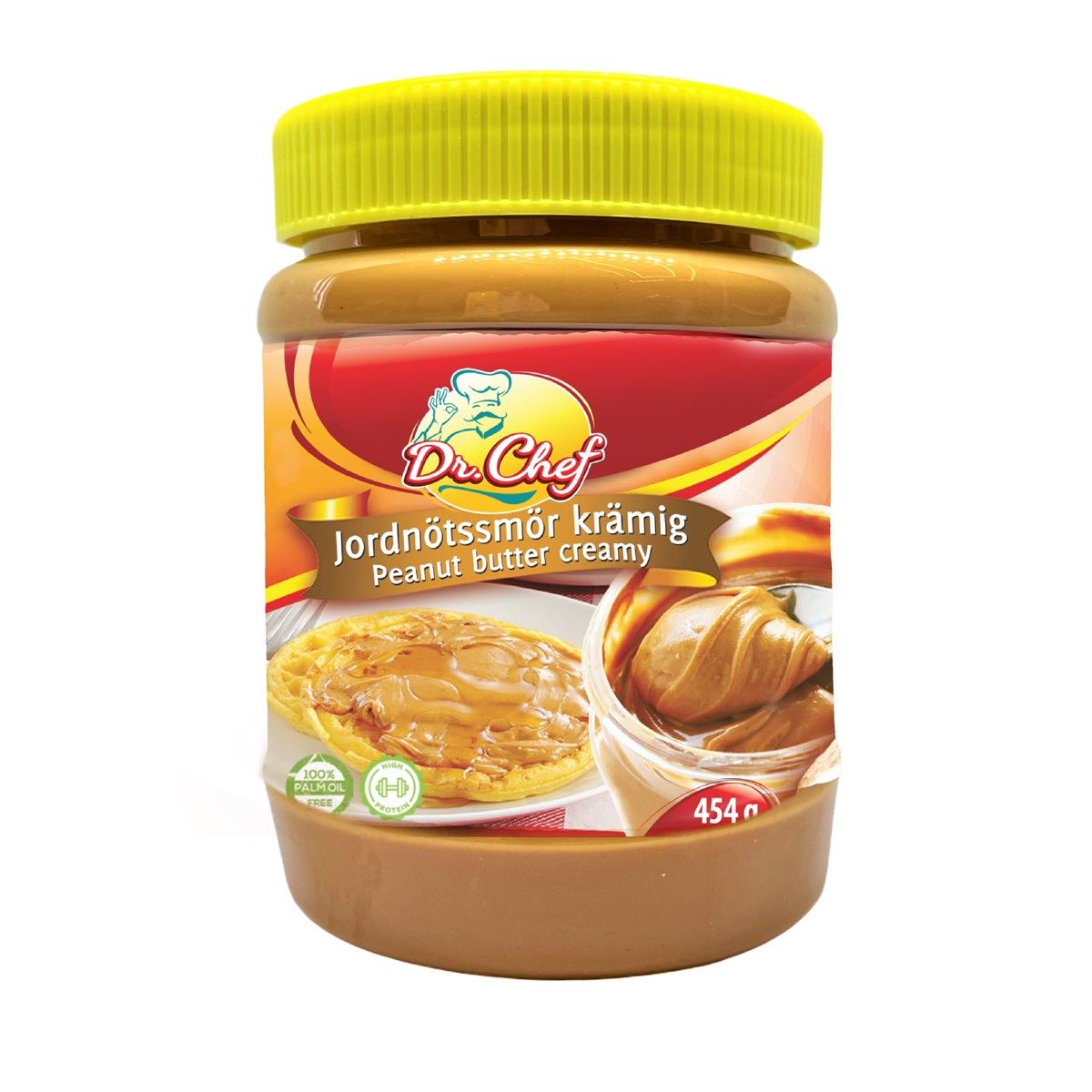 UG jordnötssmör krämigt 454g