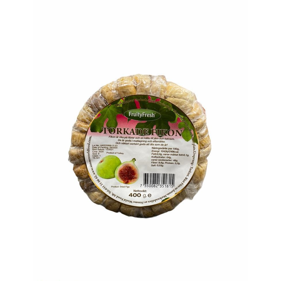 Fruity Torkade Fikon 400gr