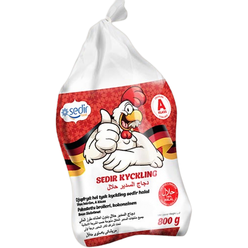 SEDIR KYCKLING 800G