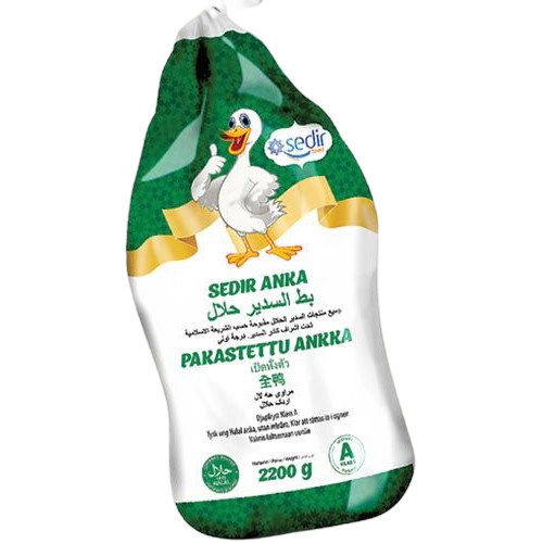 Sedir anka fryst 2,2kg