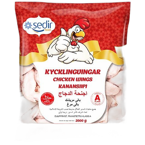 Sedir kycklingvingar 2kg