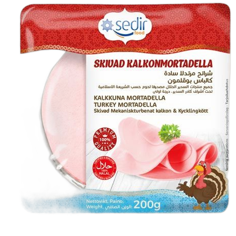 Sedir skivad kalkon 200g