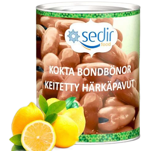 Sedir Bondbönor 780g