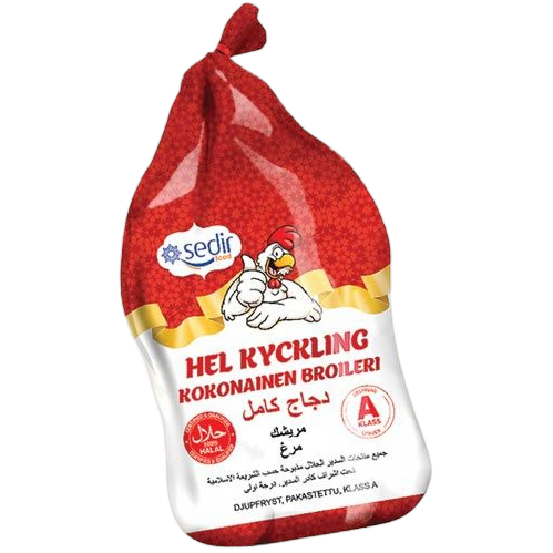 sedir hel kyckling 1200g