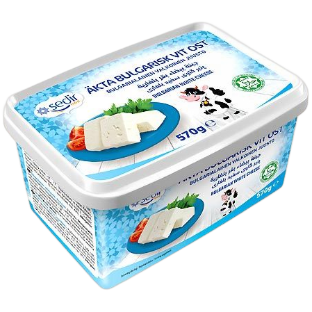 SEDIR ÄKTA BULGARISK VIT OST 570G