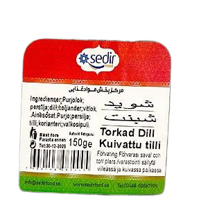 Sedir dill  150g