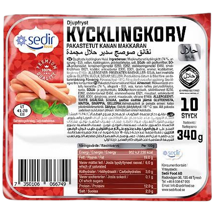 sedir korv