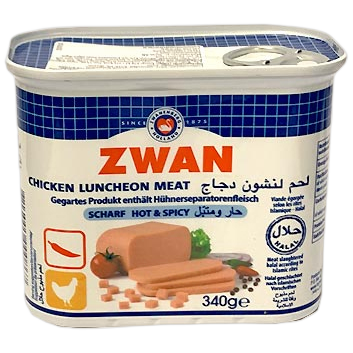 Zwan kyckling luncheon starkt