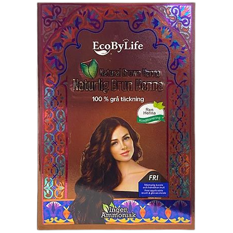 EBL Brun henna 6st
