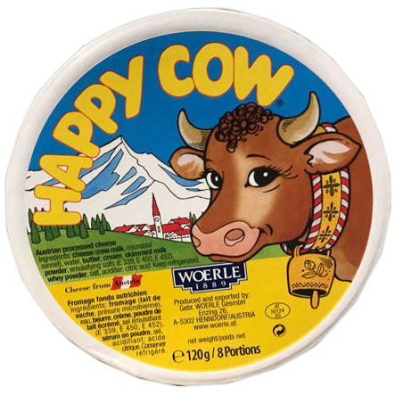 HAPPY COW OST PORTION 120G
